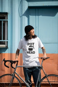Funny “Pot Head” Coffee Lover T-Shirt – Humorous Barista Graphic Tee
